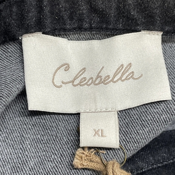 Cleobella Dean Jacket In Black Denim XL Womens NWT $198 - Picture 8 of 11